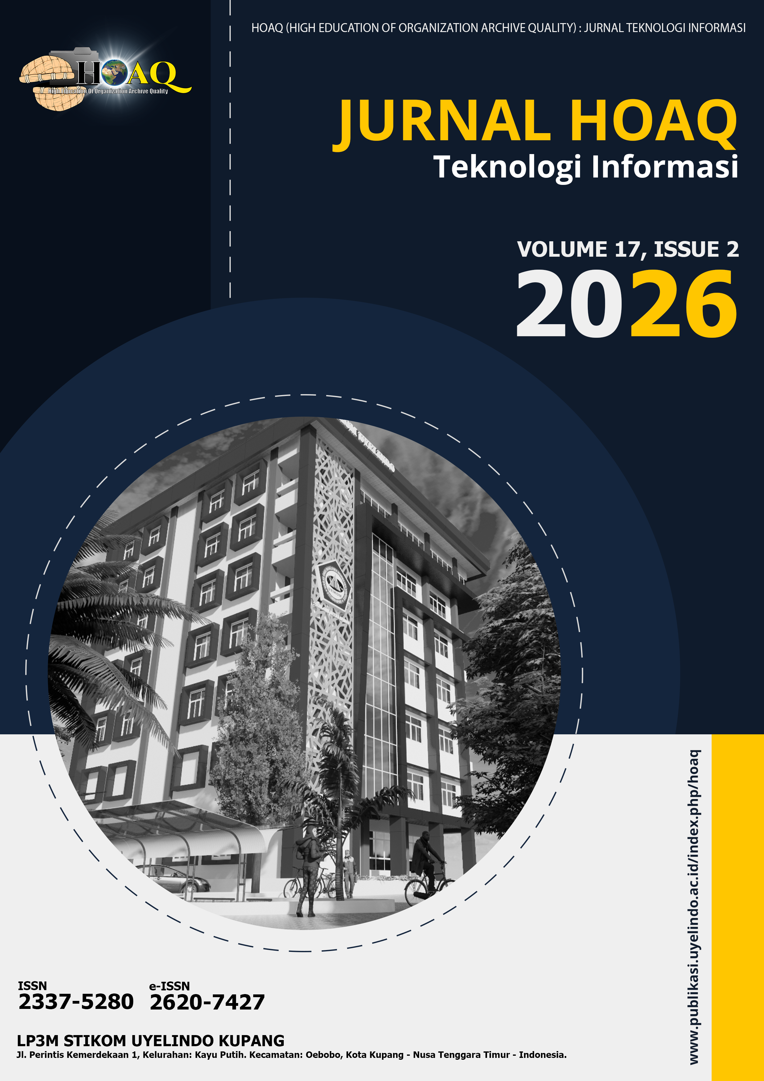                     View Vol. 17 No. 2 (2026): Jurnal HOAQ - Teknologi Informasi
                